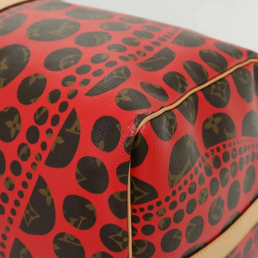 LOUIS VUITTON Monogram Yayoi Kusama Keepall Bandouliere55 Bag M40695
